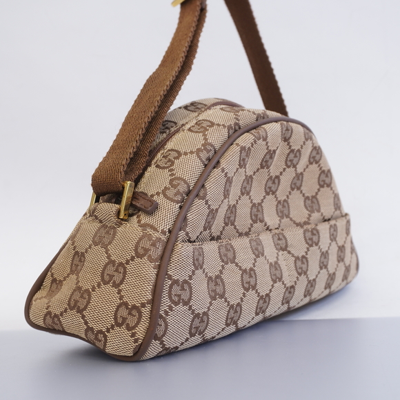 Auth Gucci Handbag 90781 Women's GG Canvas Beige - Picture 2 of 10